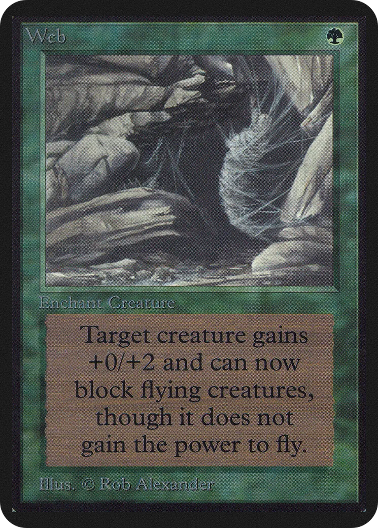 Web — Limited Edition Alpha — Magic: The Gathering