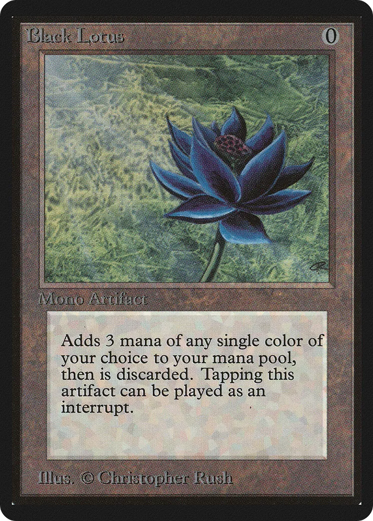 Black Lotus — Limited Edition Beta — Magic: The Gathering