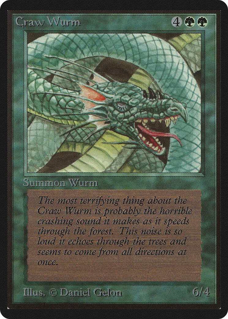 Guivre vorace — Limited Edition Beta — Magic: The Gathering