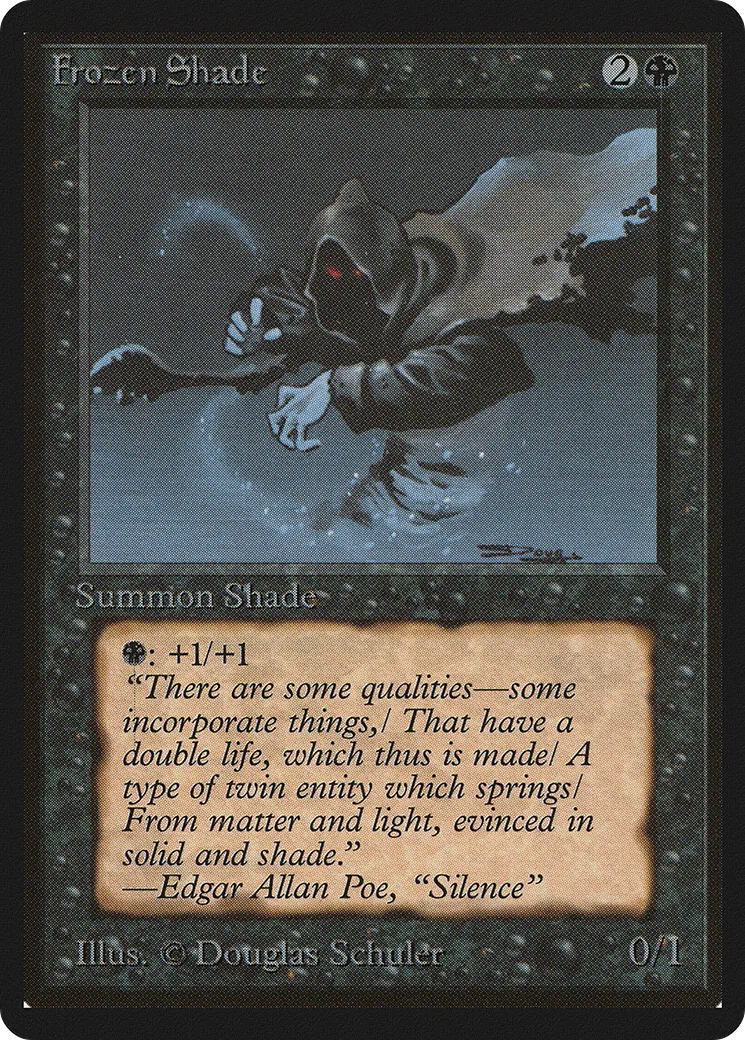 Ombre glaciale from Limited Edition Beta - Magic: The Gathering