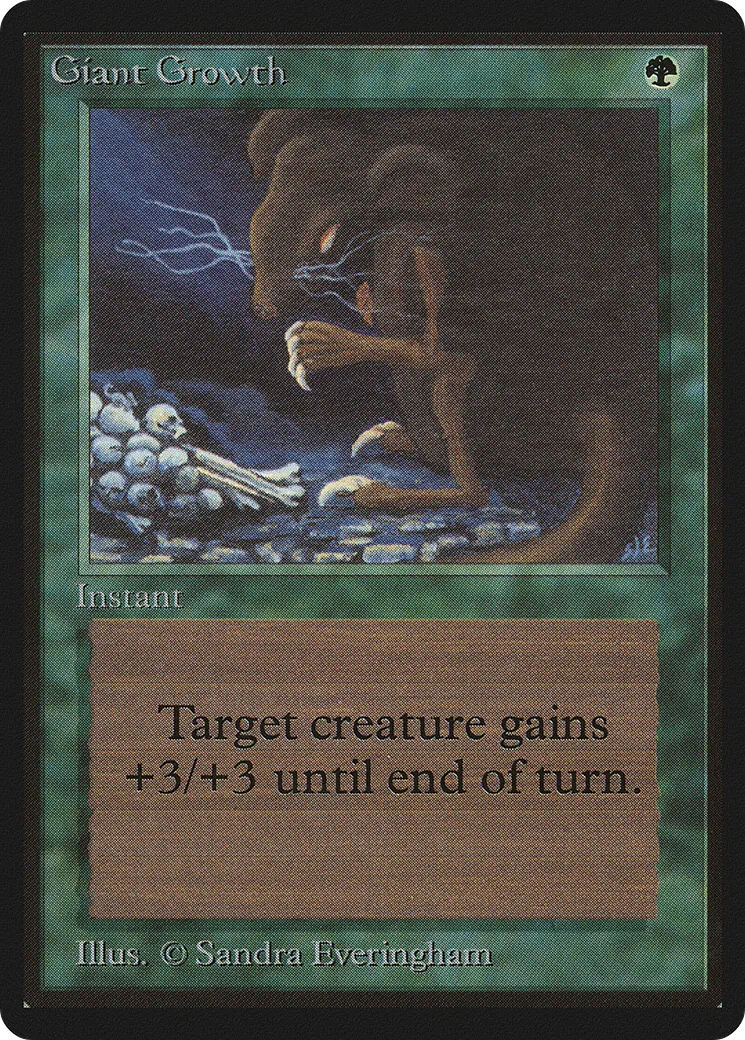Croissance gigantesque — Limited Edition Beta — Magic: The Gathering