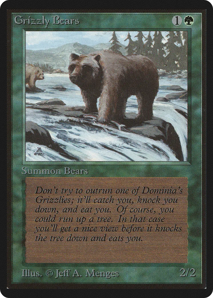 Grizzlis — Limited Edition Beta — Magic: The Gathering