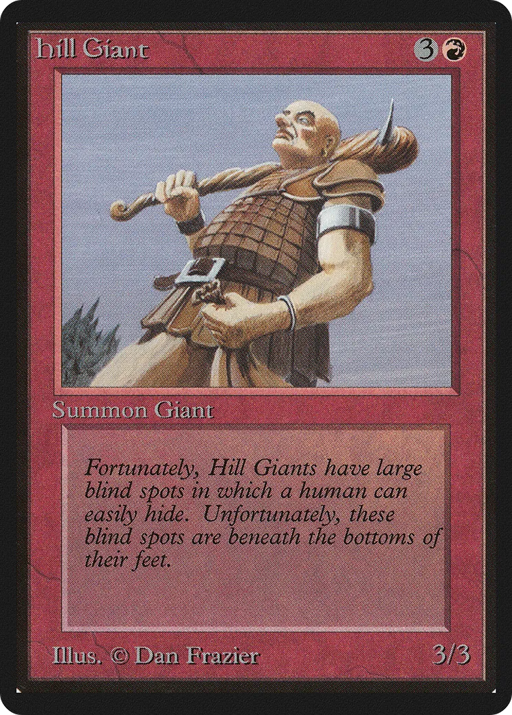 Géant des collines — Limited Edition Beta — Magic: The Gathering
