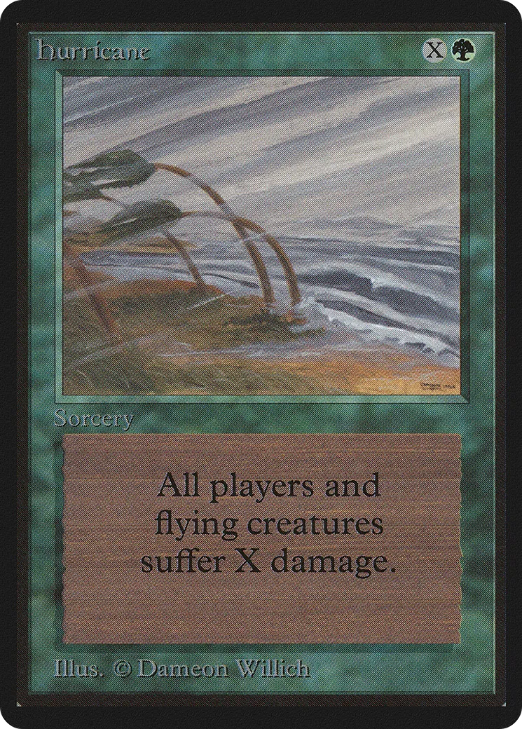 Ouragan — Limited Edition Beta — Magic: The Gathering