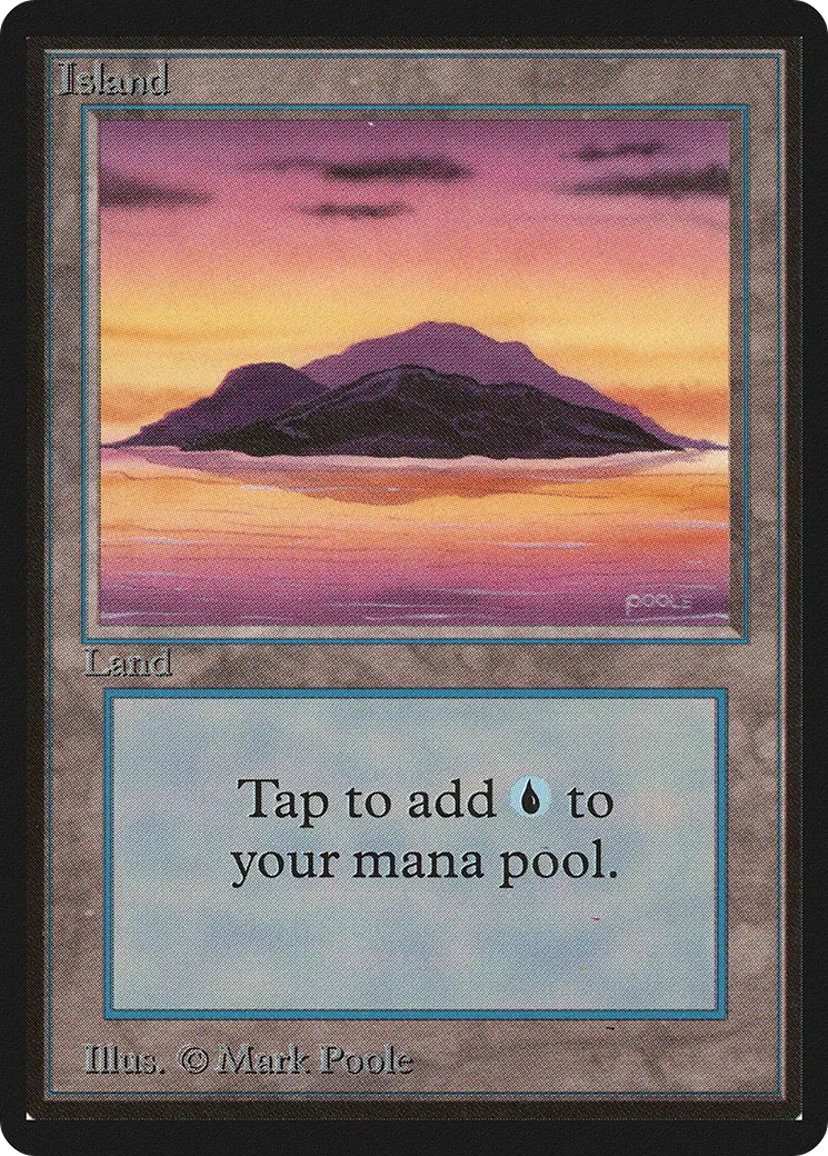 Île — Limited Edition Beta — Magic: The Gathering