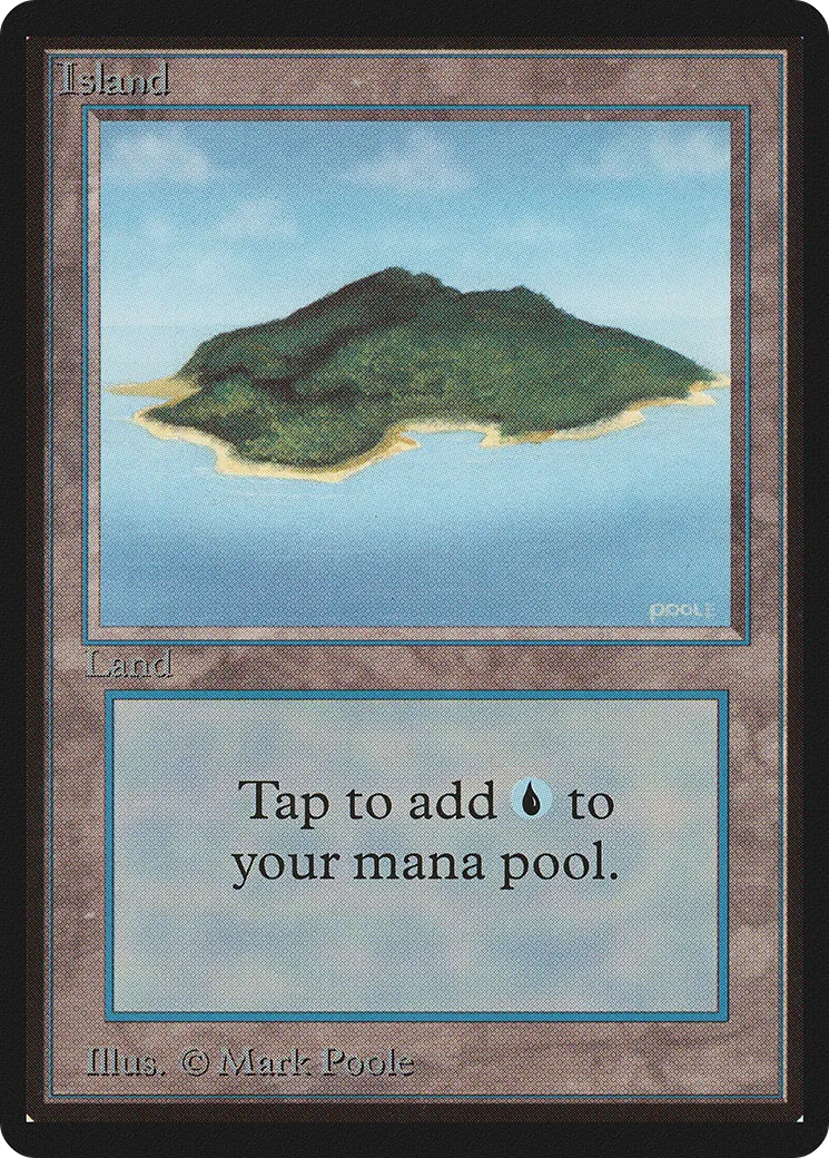 Île — Limited Edition Beta — Magic: The Gathering