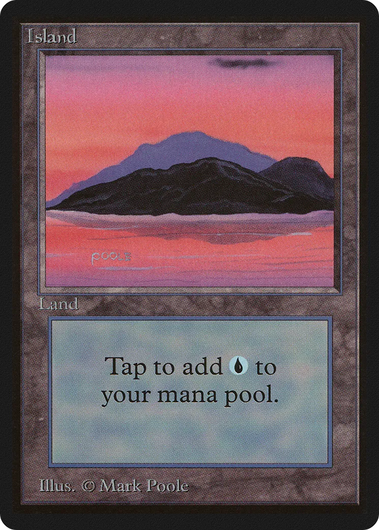 Île — Limited Edition Beta — Magic: The Gathering