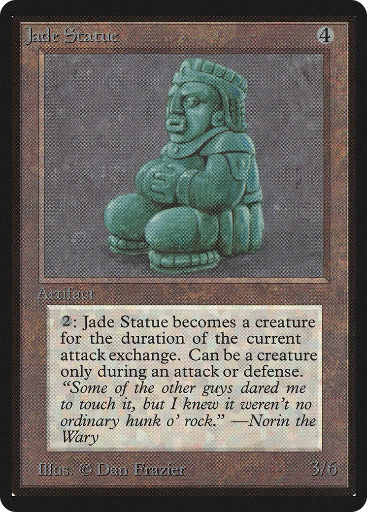Statue de jade — Limited Edition Beta — Magic: The Gathering