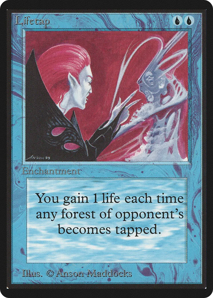 Ponction vitale — Limited Edition Beta — Magic: The Gathering