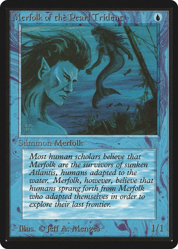 Ondin du Trident de perles — Limited Edition Beta — Magic: The Gathering