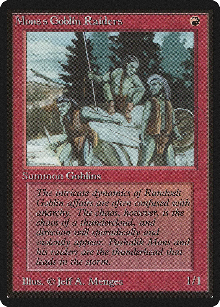 Pillards gobelins de Mons — Limited Edition Beta — Magic: The Gathering