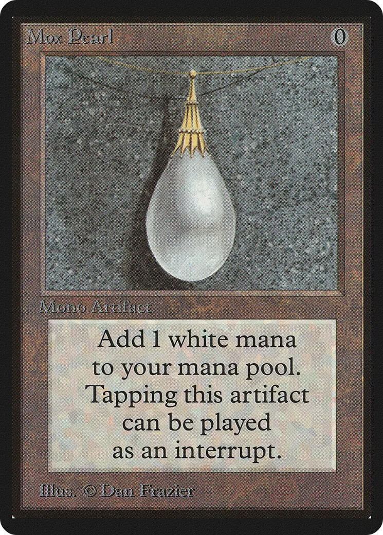 Mox Pearl — Limited Edition Beta — Magic: The Gathering