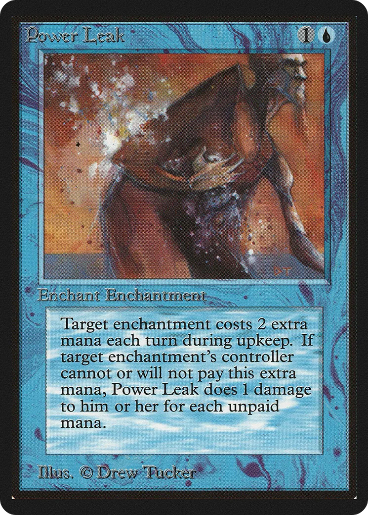 Fuite d'énergie — Limited Edition Beta — Magic: The Gathering