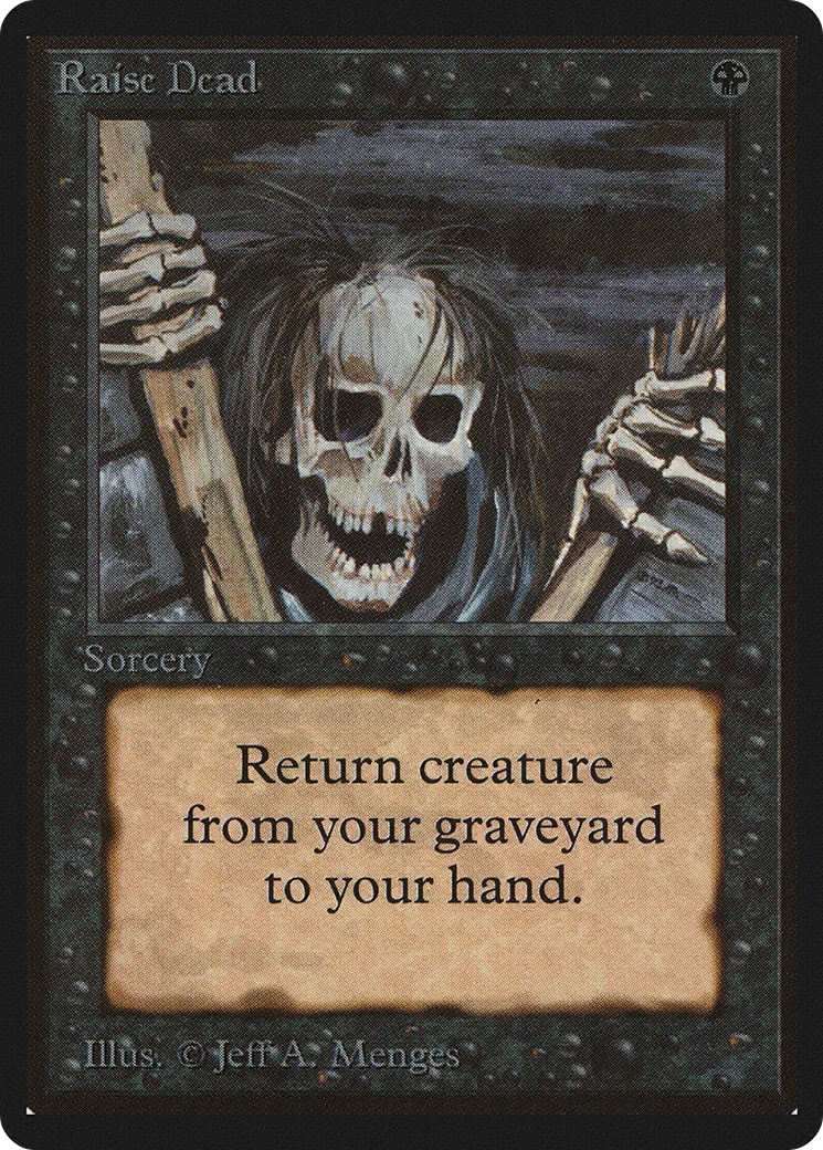 Exhumation — Limited Edition Beta — Magic: The Gathering