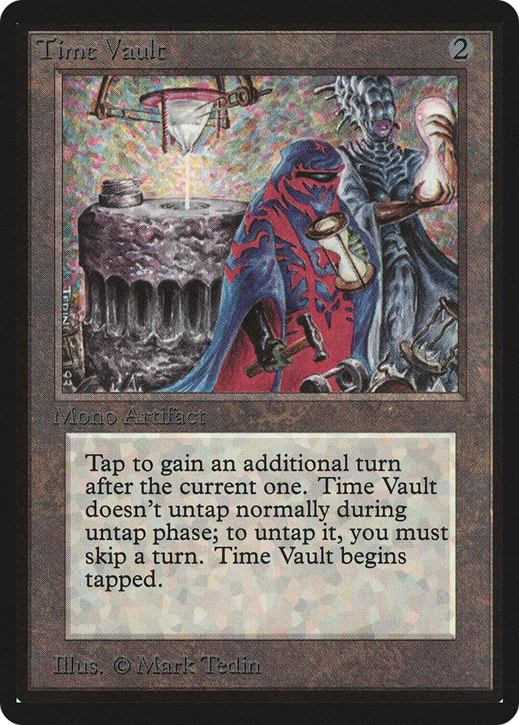 Time Vault — Limited Edition Beta — Magic: The Gathering
