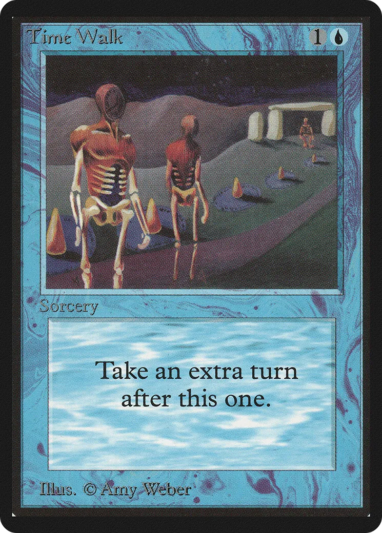 Time Walk — Limited Edition Beta — Magic: The Gathering