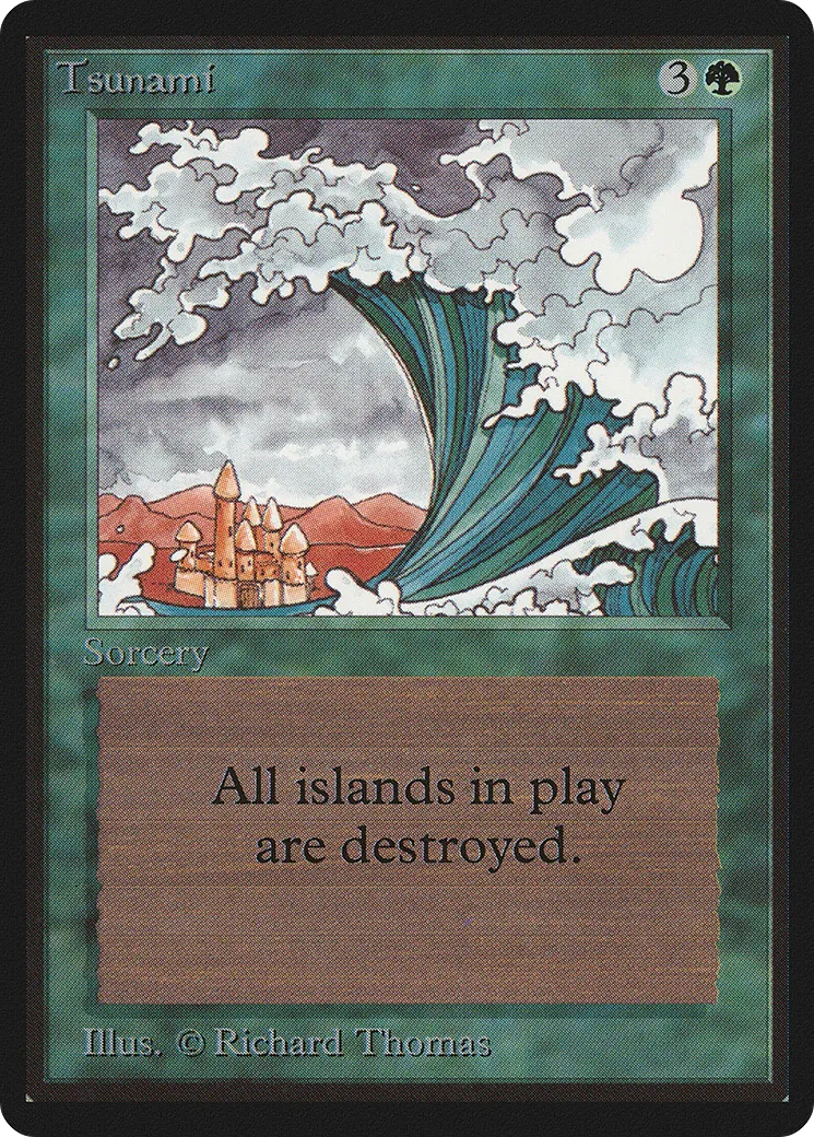 Tsunami — Limited Edition Beta — Magic: The Gathering