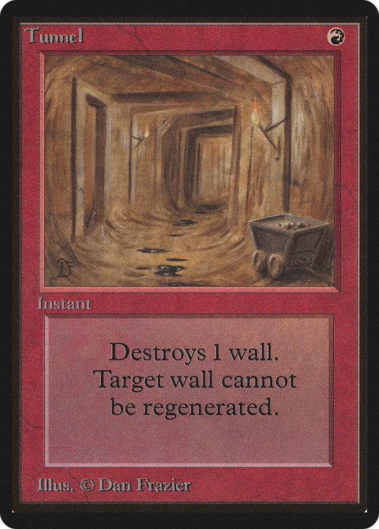 Tunnel — Limited Edition Beta — Magic: The Gathering