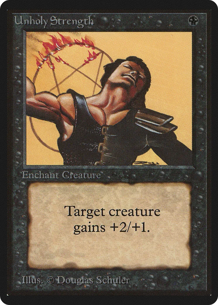 Force impie — Limited Edition Beta — Magic: The Gathering