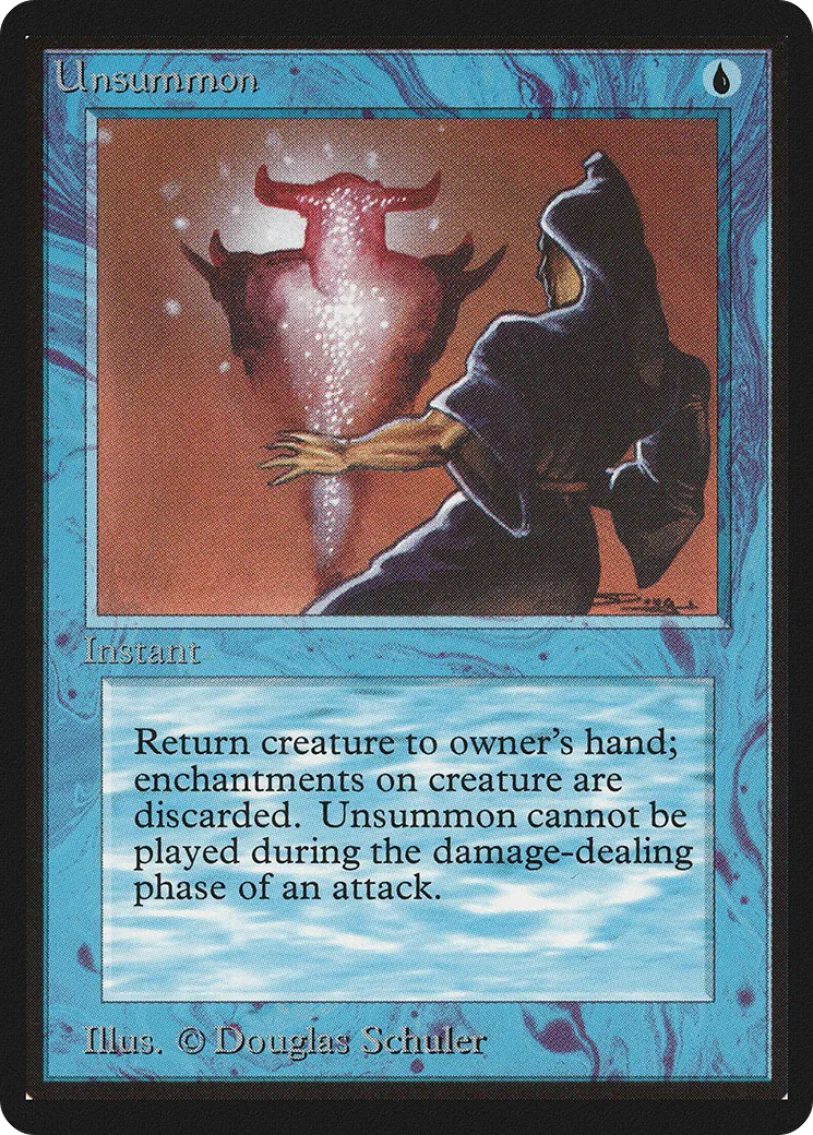 Désinvocation — Limited Edition Beta — Magic: The Gathering
