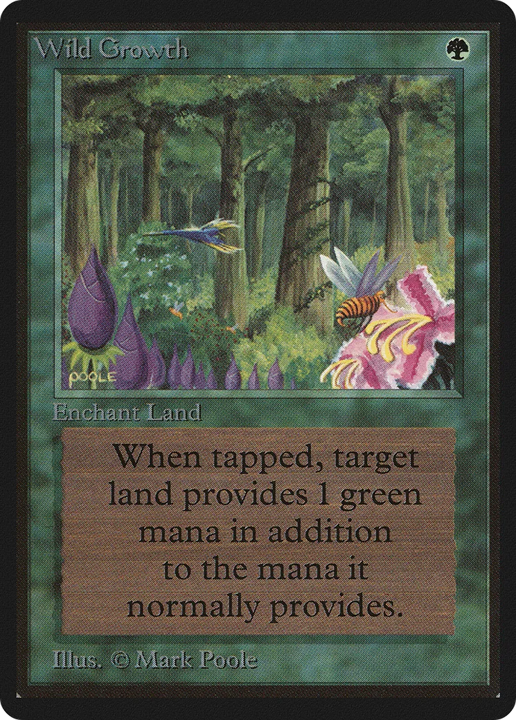 Végétation luxuriante — Limited Edition Beta — Magic: The Gathering