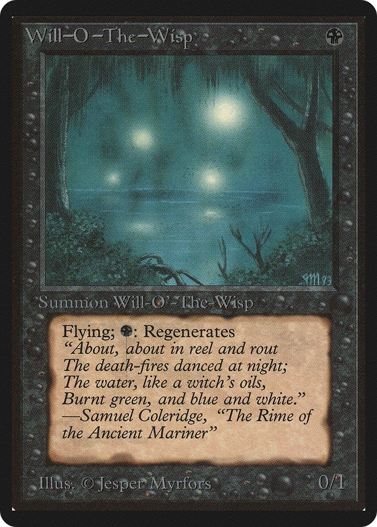 Will-o'-the-Wisp from Limited Edition Beta - Magic: The Gathering