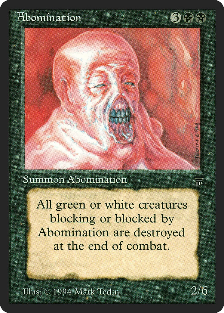 Abomination — Legends — Magic: The Gathering
