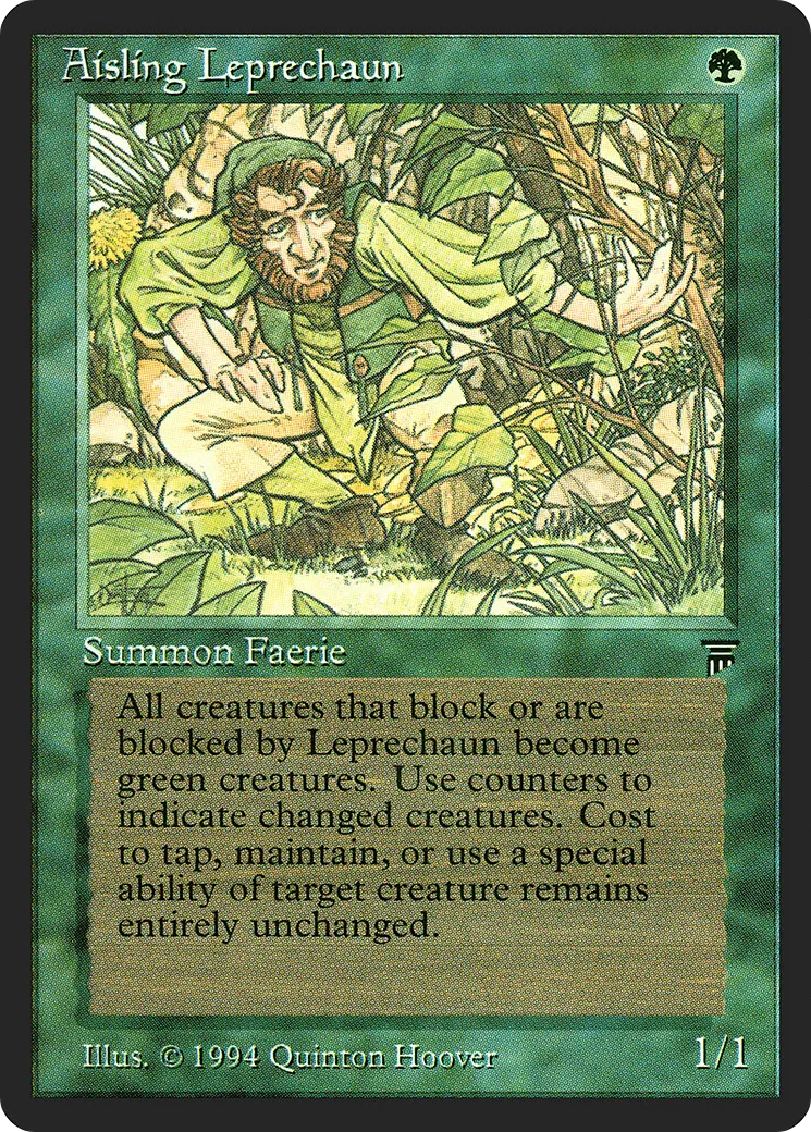 Aisling Leprechaun — Legends — Magic: The Gathering