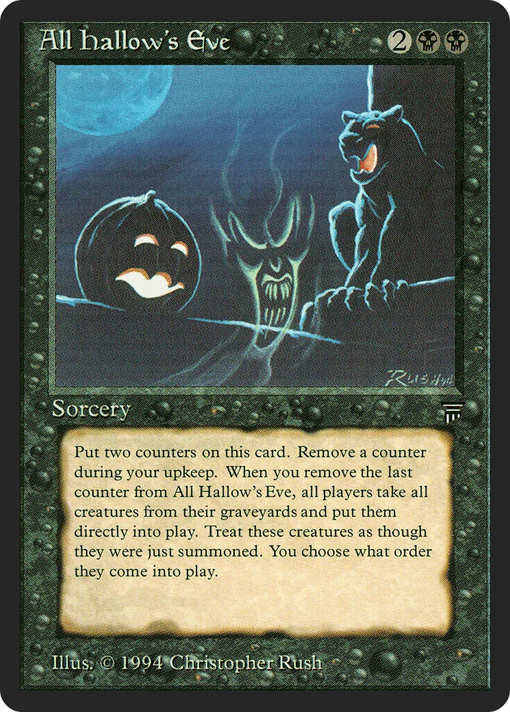 All Hallow's Eve — Legends — Magic: The Gathering