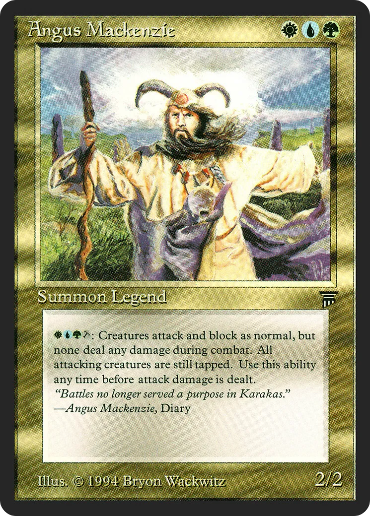 Angus Mackenzie — Legends — Magic: The Gathering