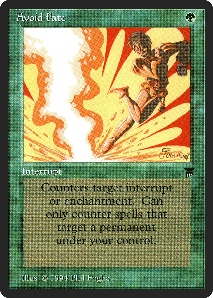 Avoid Fate from Legends - Magic: The Gathering