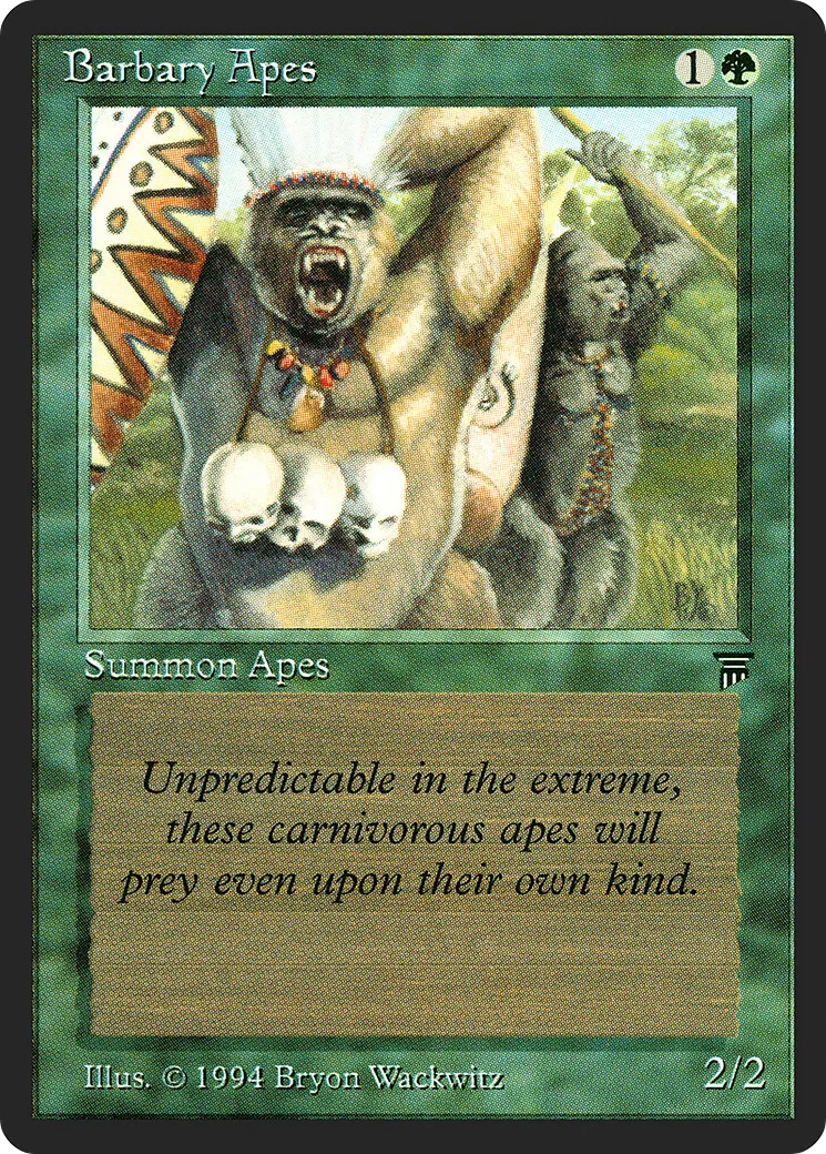 Barbary Apes — Legends — Magic: The Gathering