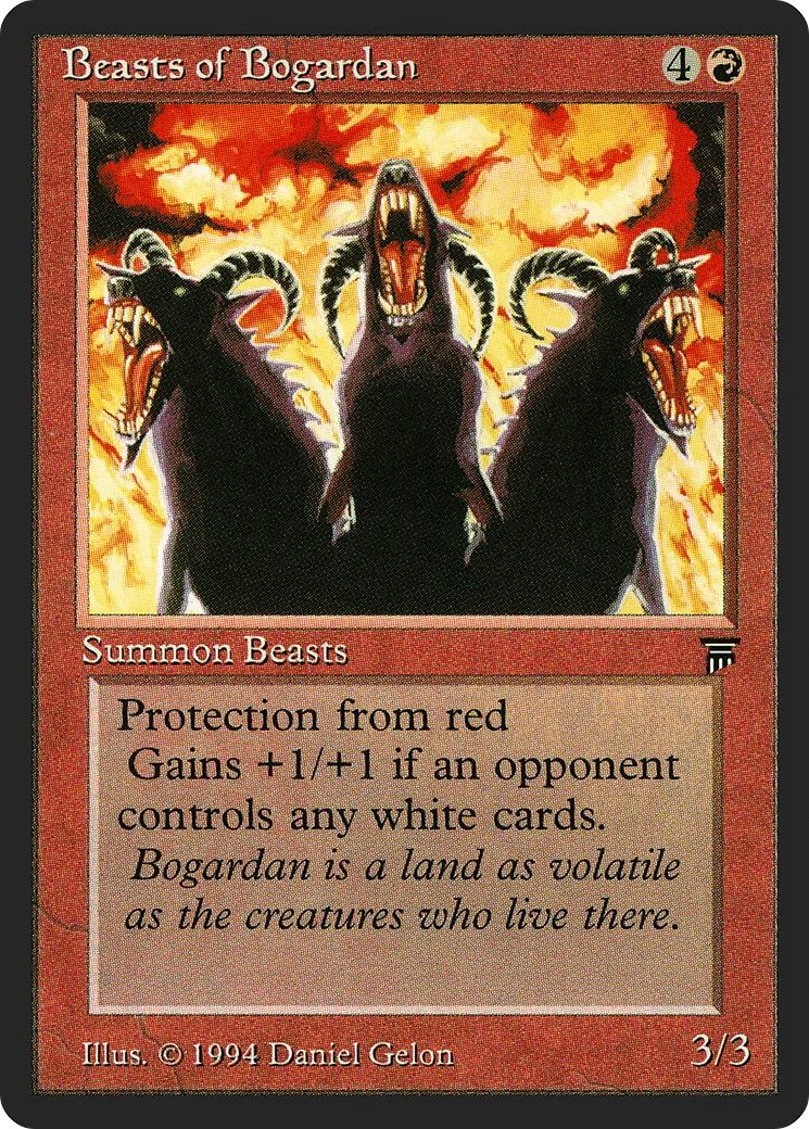 Beasts of Bogardan — Legends — Magic: The Gathering