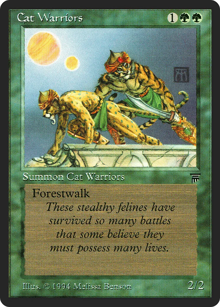 Cat Warriors — Legends — Magic: The Gathering