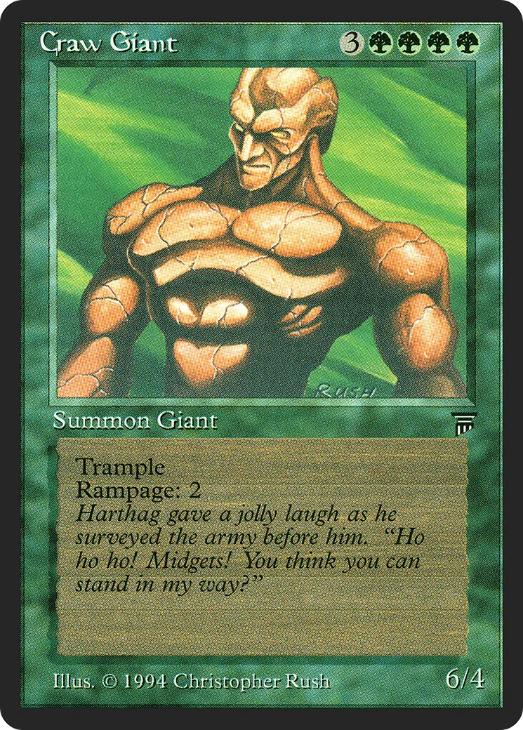 Craw Giant — Legends — Magic: The Gathering