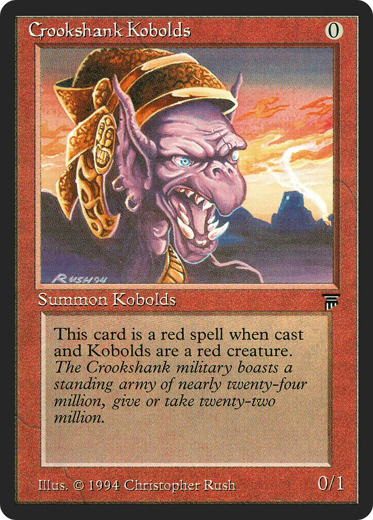 Crookshank Kobolds — Legends — Magic: The Gathering