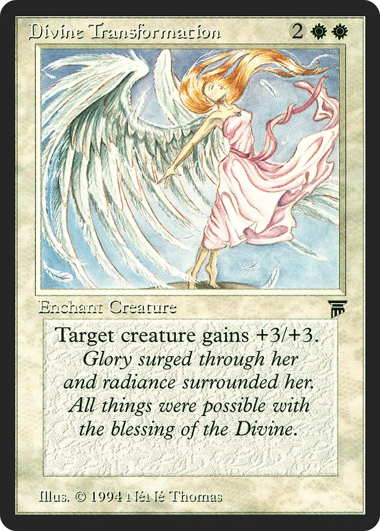 Divine Transformation — Legends — Magic: The Gathering