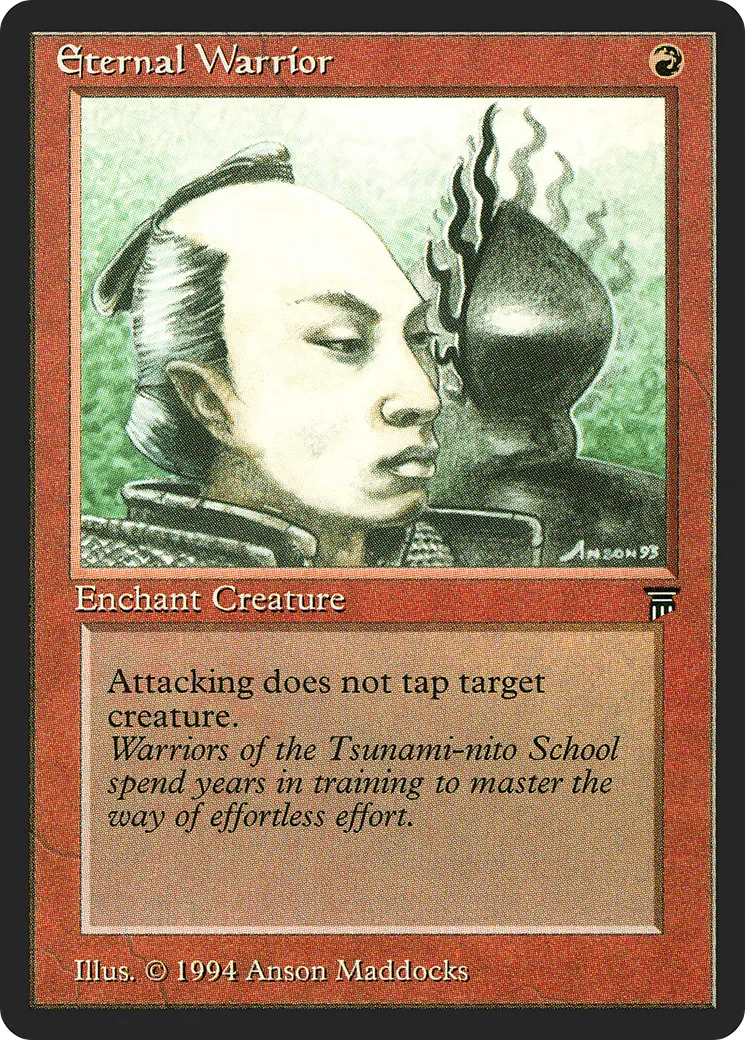 Eternal Warrior — Legends — Magic: The Gathering