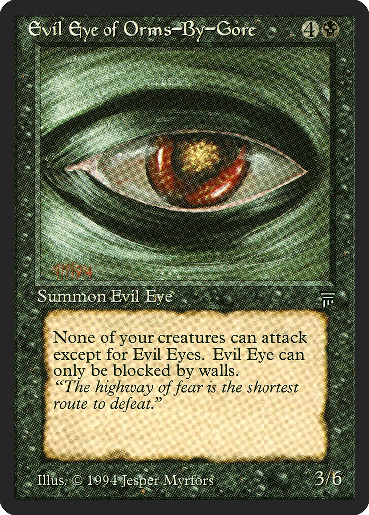 Evil Eye of Orms-by-Gore — Legends — Magic: The Gathering