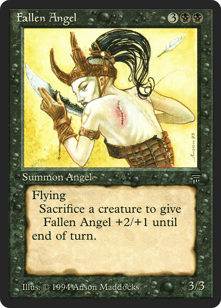 Fallen Angel — Legends — Magic: The Gathering
