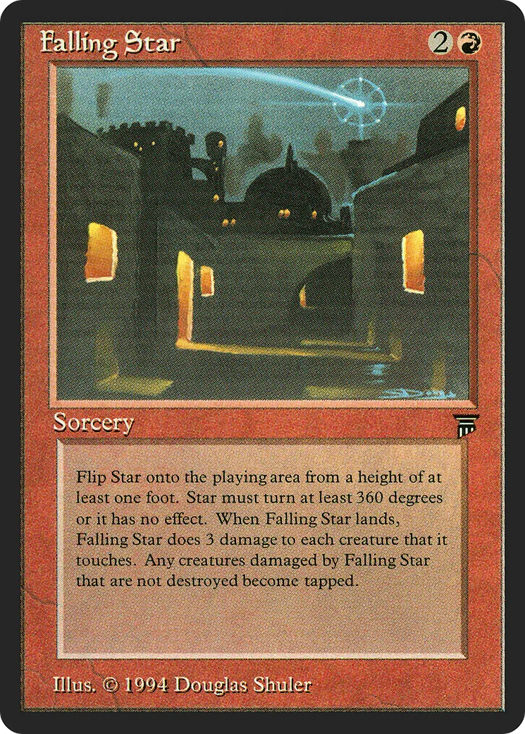 Falling Star — Legends — Magic: The Gathering