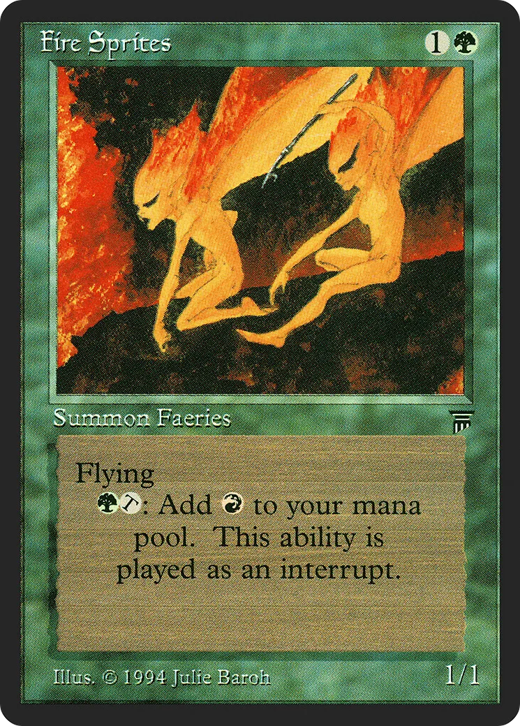 Fire Sprites — Legends — Magic: The Gathering
