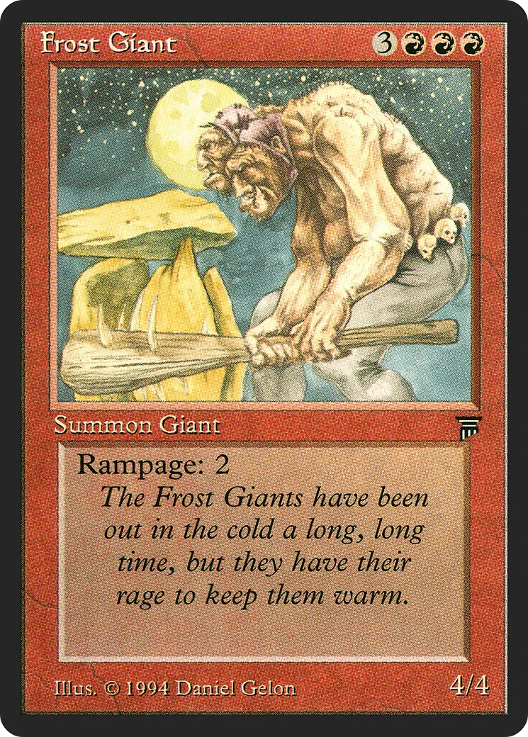Frost Giant — Legends — Magic: The Gathering