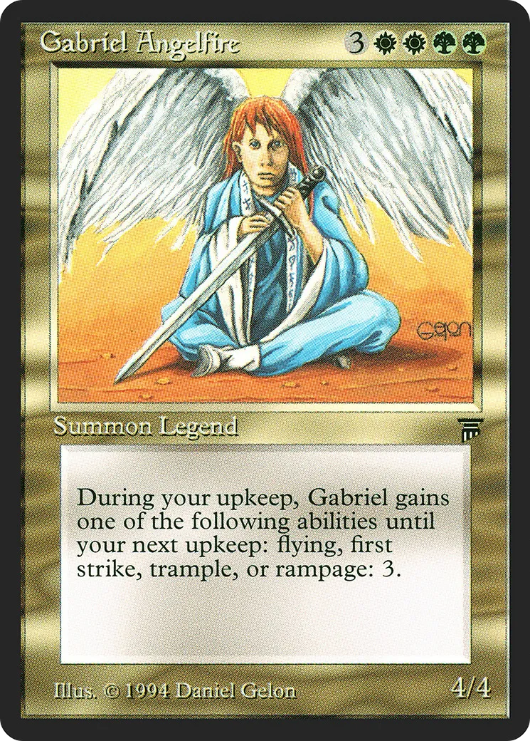 Gabriel Angelfire — Legends — Magic: The Gathering