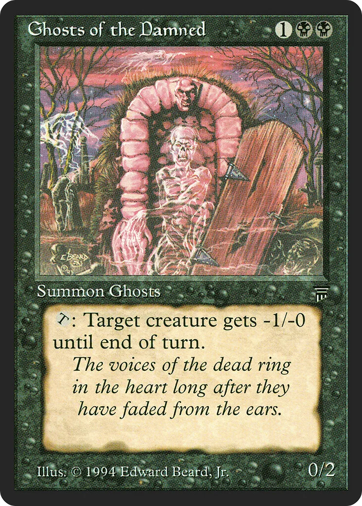 Ghosts of the Damned — Legends — Magic: The Gathering