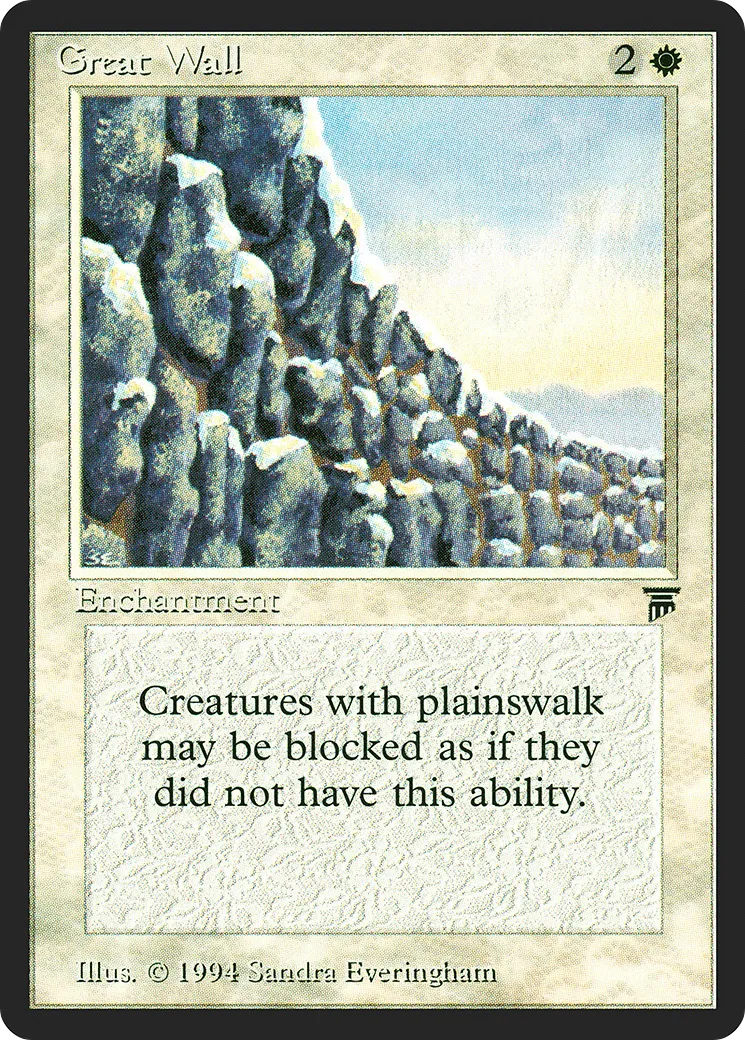 Great Wall — Legends — Magic: The Gathering