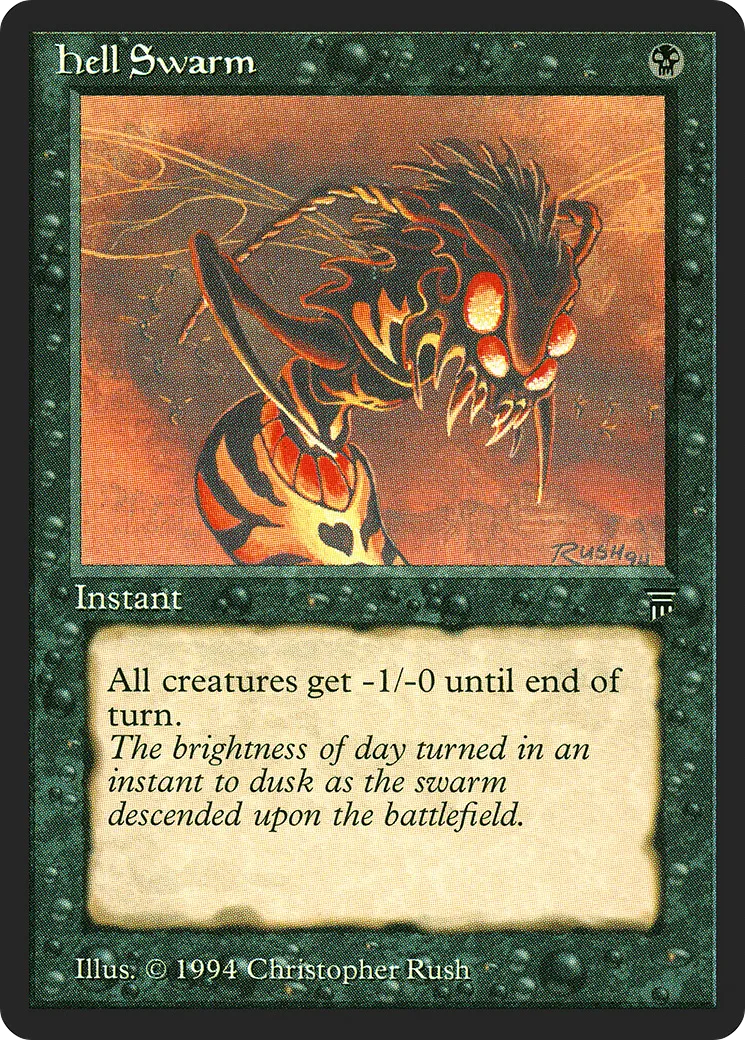 Hell Swarm — Legends — Magic: The Gathering