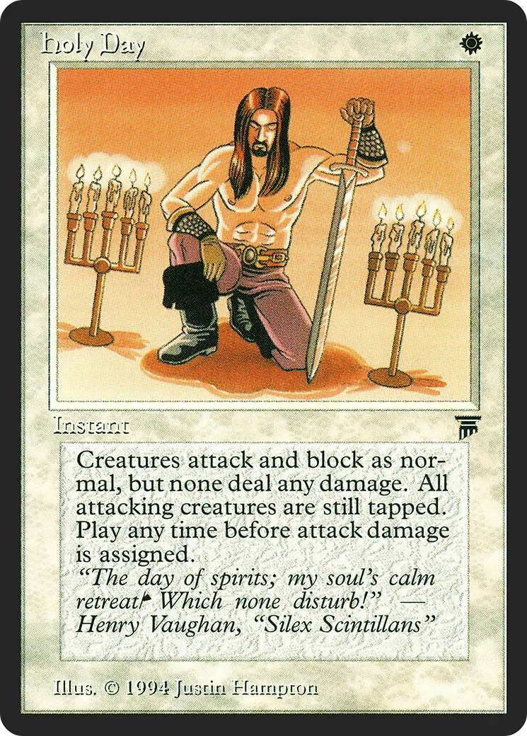 Holy Day — Legends — Magic: The Gathering