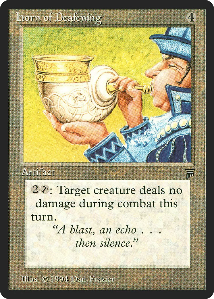Horn of Deafening — Legends — Magic: The Gathering