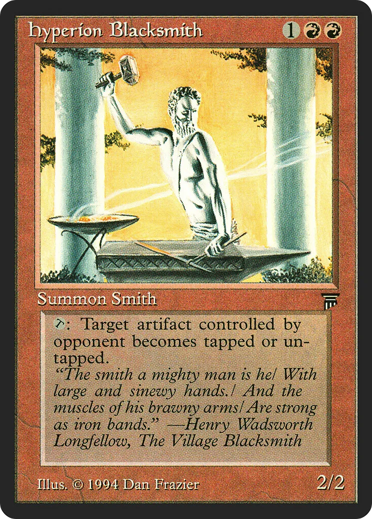 Hyperion Blacksmith — Legends — Magic: The Gathering